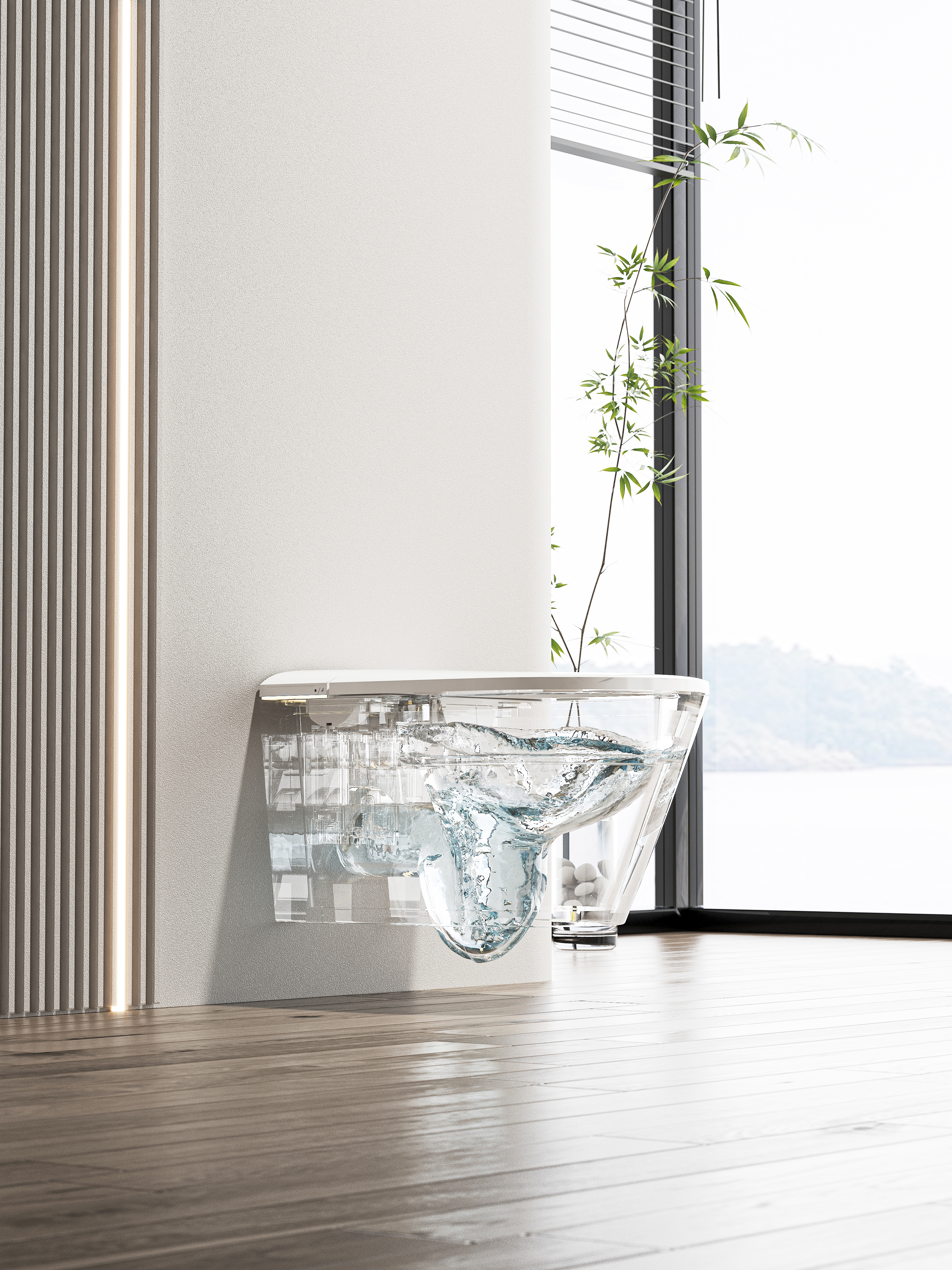 Rimless Vertex Flush